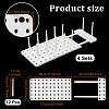 HPS Dish Drying Racks for Kitchen LS-ODIS-WH0030-284-3