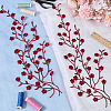 Cotton Embroidery Ornament Accessories AJEW-WH20020-044B-4