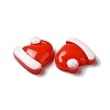 Christmas Opaque Resin Cabochons LS-RESI-K019-27-3