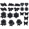 20Pcs 10 Styles Computerized Embroidery Cloth Iron on/Sew on Patches DIY-HS0001-99-1