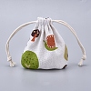 Burlap Pouches Gift Storage Bags ABAG-G009-B09-4