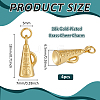20Pcs Brass Charms STAS-PH0007-33C-2