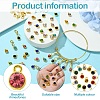 DIY Birthstone Charm Bangle & Pendant Decoration Making Kits DIY-YW0008-95-3