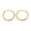 Brass Huggie Hoop Earrings KK-C024-16A-KCG-1