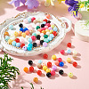 10G Opaque Acrylic Beads SACR-TADJ0001-03D-4