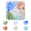 60Pcs 6 Colors Opaque Acrylic Beads MACR-FS0001-69-1