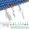 Sewing Theme Alloy Locking Stitch Markers HJEW-UN00020-2