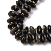 Natural Obsidian Beads Strands G-RM250109-A5-3