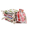 Kissitty 50Pcs 5 Styles Cloth Packing Pouches ABAG-KS0001-04-1