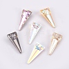 K9 Glass Rhinestone Pendants GLAA-K034-J-A-1