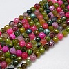 Natural Agate Round Beads Strand G-L084-10mm-19-1