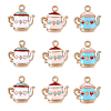 45Pcs 3 Style Zinc Alloy Enamel Pendant PALLOY-CJ0001-148-1