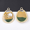 Epoxy Resin Pendants LS-RESI-S365-60A-2