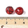 Handmade Transparent Lampwork Beads BLOW-D300-08B-4