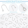 200Pcs 304 Stainless Steel Earring Hooks STAS-UN0058-59P-4