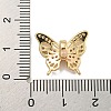 Brass Cubic Zirconia Beads KKB-L215-033LG-3