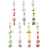 Handmade Polymer Clay & Acrylic & Resin & Glass Pendant Decorations KEYC-FS00037-02-4