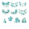 PET Waterproof Decorative Stickers DIY-M076-03D-1