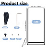 Adjustable Height Iron Wedding Sign Holder AJEW-WH0410-51EB-2