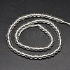 Synthetic Quartz Round Bead Strands PIEG-J002-16-8mm-2