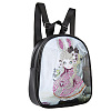 Girl Pattern DIY Diamond Painting Backpack Kits DIAM-PW0010-59B-1