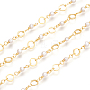 Brass Handmade Beaded Chain CHC-I031-04G-4