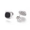 304 Stainless Steel Stud Earrings EJEW-I235-03-3