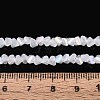 Electroplate Imitation Jade Glass Beads Strands GLAA-N023-4mm-31-2