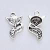 Tibetan Style Alloy Pendants X-TIBE-R316-043AS-RS-2