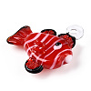 Handmade Lampwork Pendants LAMP-T021-24D-2