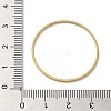Brass Linking Rings KK-K357-05G-G-3