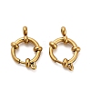 304 Stainless Steel Spring Ring Clasps STAS-K288-03C-G-1