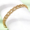 6.5MM 304 Stainless Steel Double Link Chain Bracelets for Women Men SA-CBA37BC-21G-1