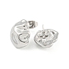 Non-Tarnish 304 Stainless Steel Ear Studs EJEW-L290-028P-2