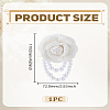 1Pc Cloth Flower Brooch JEWB-LP0010-04B-2