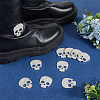 10Pcs Alloy Rhinestone Cabochons FIND-PH0038-53B-4