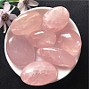 Natural Rose Quartz Oval Palm Stone Reiki Polished Healing Pocket Worry Stone PW-WG2D7C1-01-4