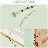 Unicraftale 30Pcs Tibetan Style Zinc Alloy Bookmarks Finding AJEW-UN0001-70-5