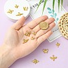 12Pcs 6 Styles 304 Stainless Steel Pendants STAS-CJ0003-20-4
