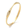 304 Stainless Steel & Rhinestone Hined Bangles for Women BJEW-Z178-08G-4