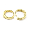 Brass Hoop Earrings EJEW-L211-010O-G-2