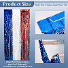  3Pcs 3 Colors Plastic Foil Fringe Curtains AJEW-NB0005-16-2