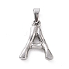 304 Stainless Steel Pendants STAS-F235-01P-A-2