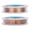 Round Bare Copper Wire for Jewelry Making CWIR-BC0002-16A-2