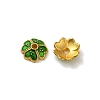 Alloy Enamel Beads Caps FIND-G074-02B-1