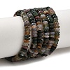 Natural Indian Agate Beads Strands G-N0173-04-2x4mm-3