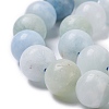 Natural Aquamarine Beads Strands G-B021-03A-2