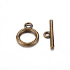 Tibetan Style Alloy Toggle Clasps LS-MLF0273Y-1