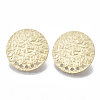 Smooth Surface Alloy Stud Earring Findings PALLOY-T064-02MG-1