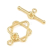 Brass Toggle Clasps LS-KK-G548-42G-01-2